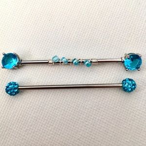 Blue Industrial Bar Bundle